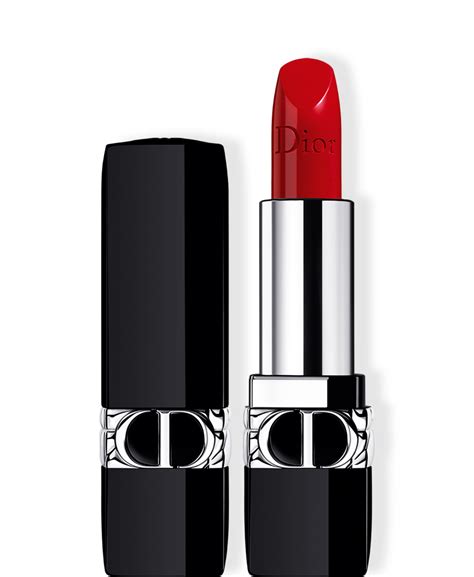 dior lipstick rouge glitter|Rouge Dior 999 satin.